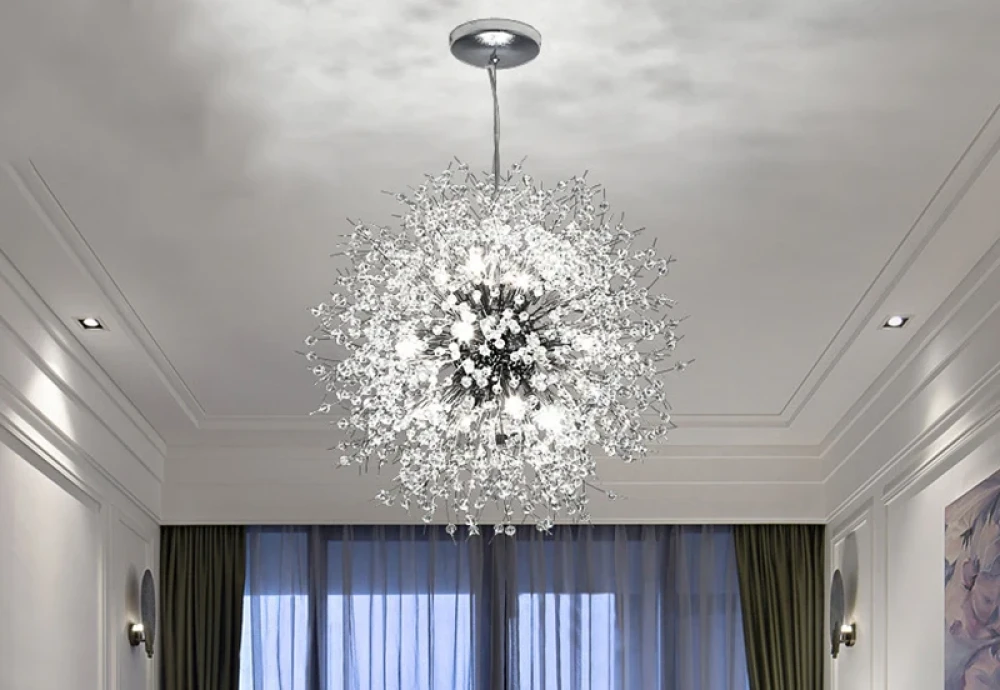 chandelier glass globe