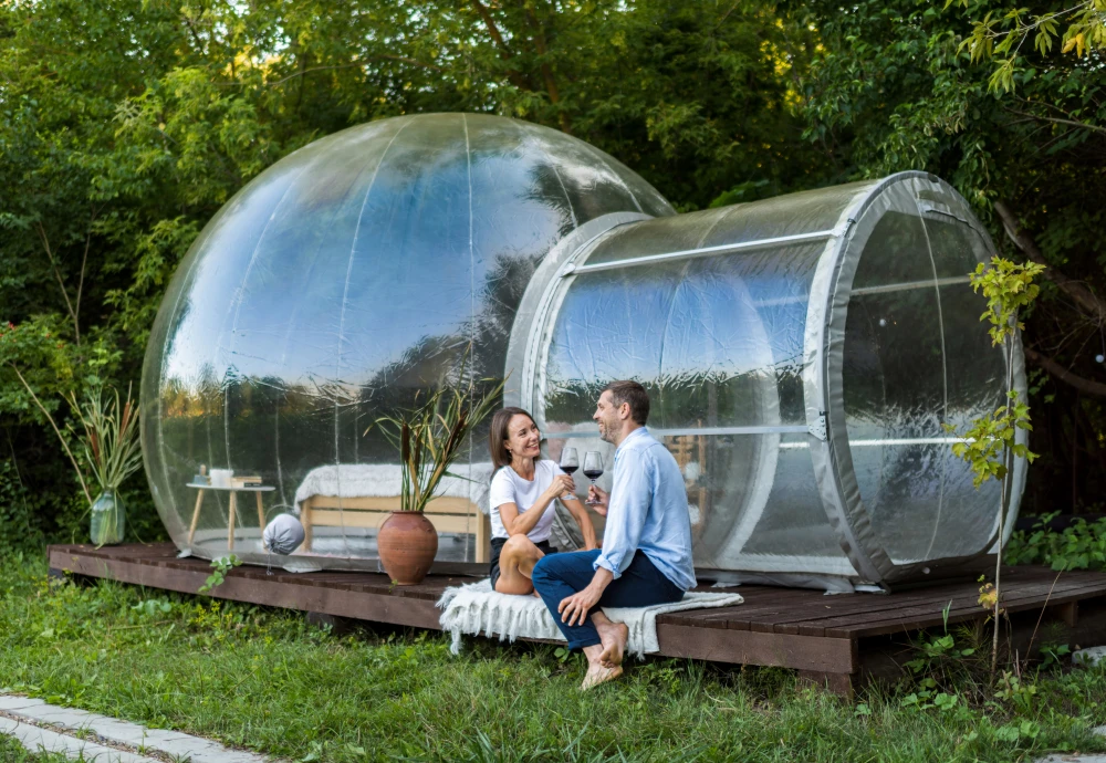 diy inflatable bubble tent