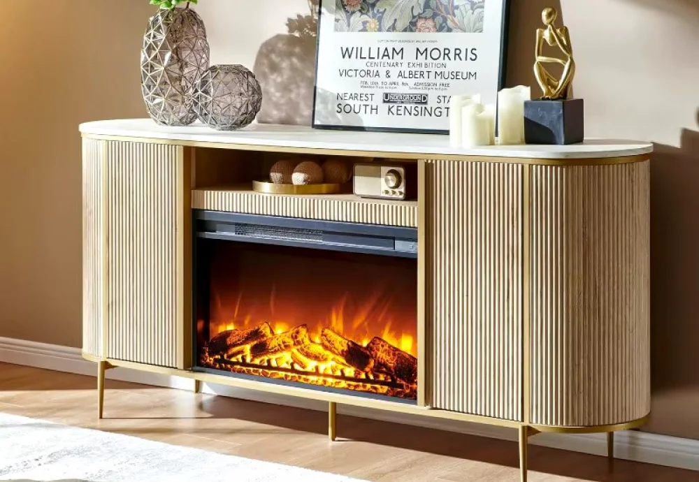 portable electric fireplace
